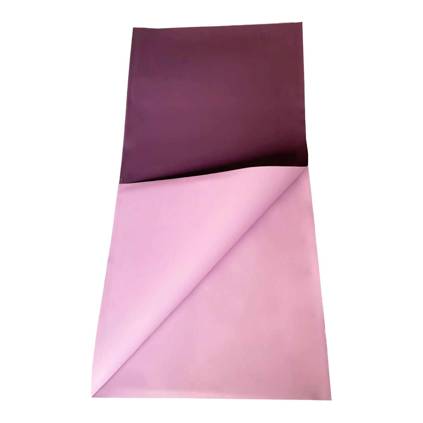Bopp Silk Wrap: Two Tone Maroon and Light Pink EPP1001 (Pack of 20)(R2.45ea)