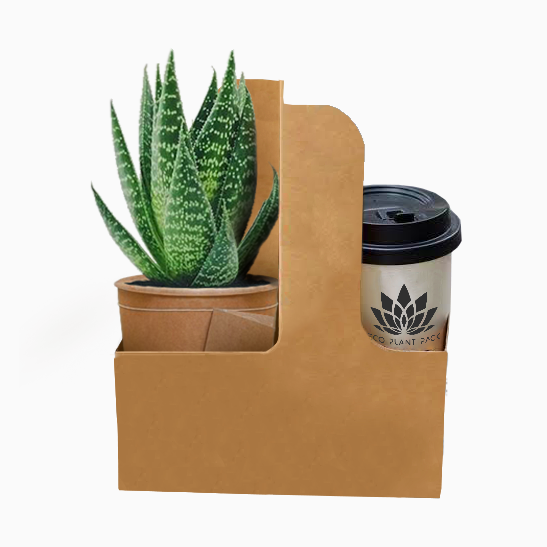 Plain Kraft Posy Coffee Flower Box 1 (Pack of 20) EPP1034H (Pack of 20)(R9.95ea)
