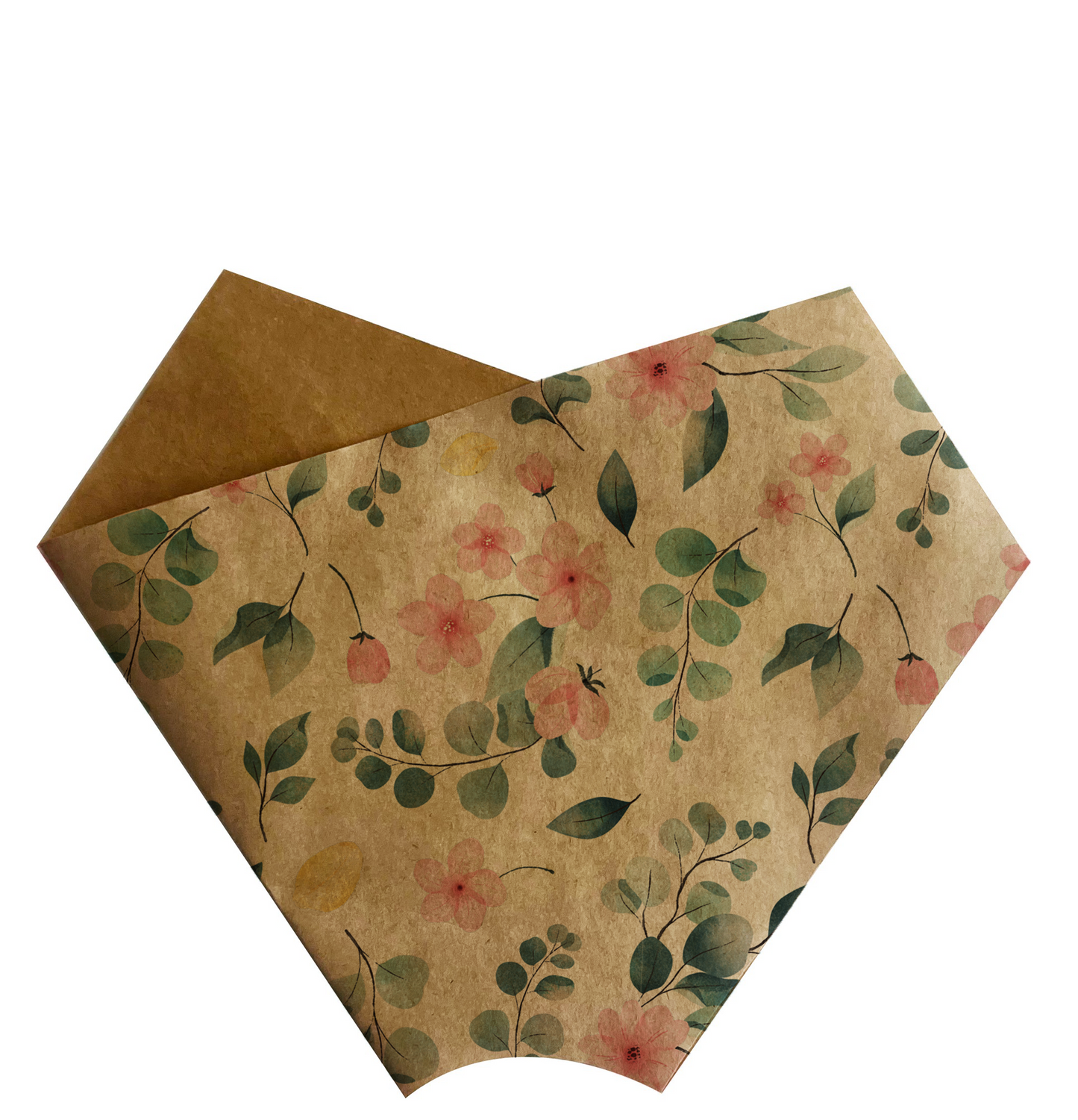 Eucalyptus Flower Print Eco Bouquet Drop-In Sleeve 2 (60gsm) (Pack of 20)(R5.42 & R6.99)