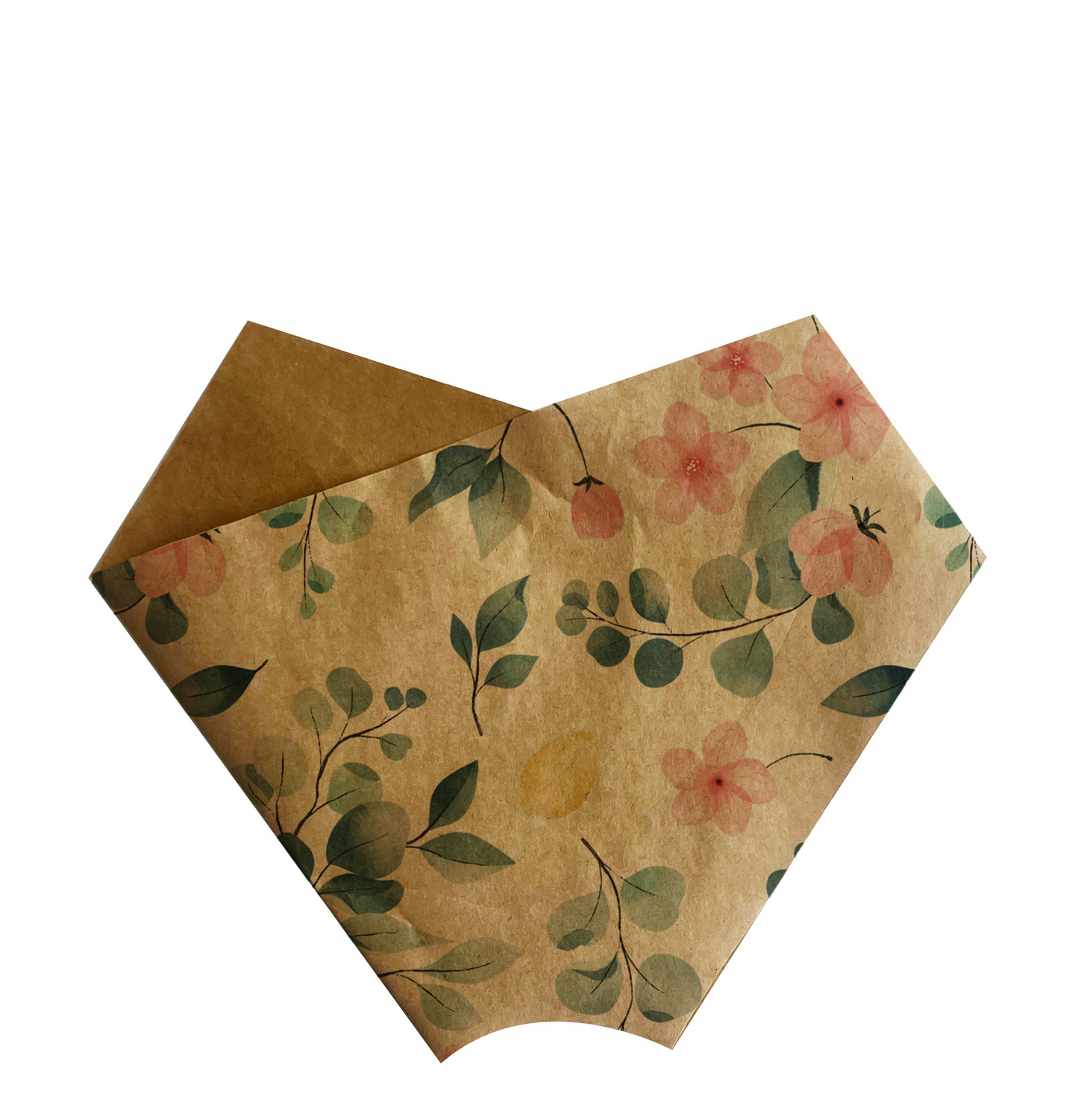 Eucalyptus Flower Print Eco Bouquet Drop-In Sleeve 2 (60gsm) (Pack of 20)(R5.42 & R6.99)