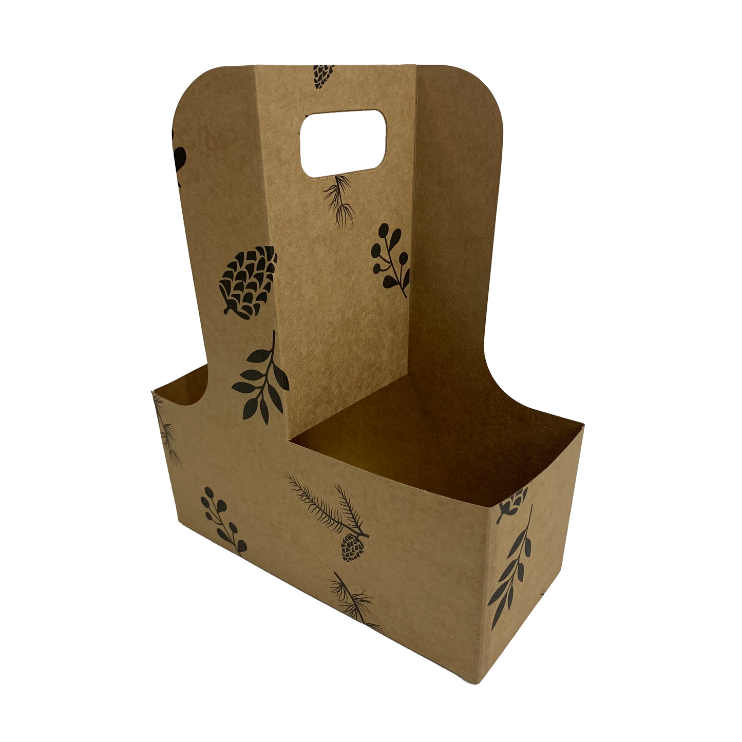 B&W Pinecone Posy Coffee Flower Box 1 (Pack of 20) EPP1034A (Pack of 20)(R10.95ea)