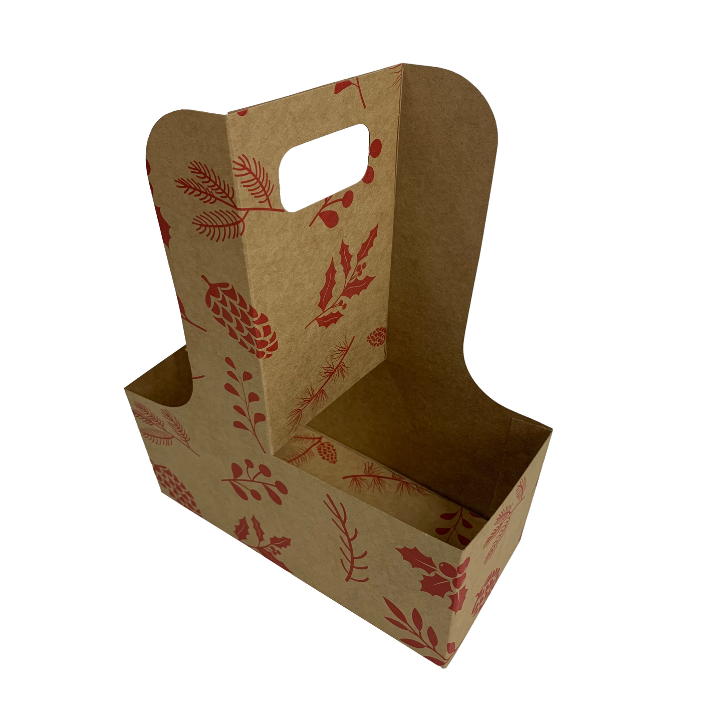 Pinecone Red Posy Coffee Flower Box 1 (Pack of 20) EPP1034K (Pack of 20)(R10.95ea)