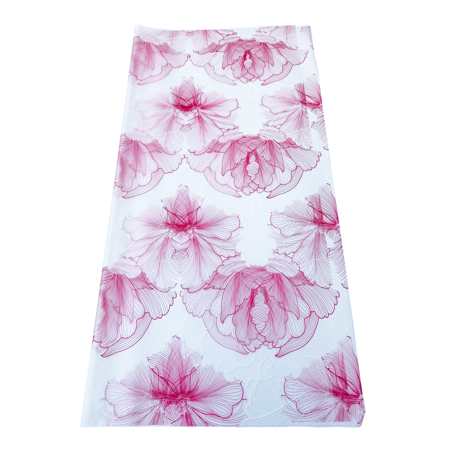 Bopp Silk Wrap: PINK FLOWER DESIGN EPP0985 (Pack of 20)(R2.45ea)