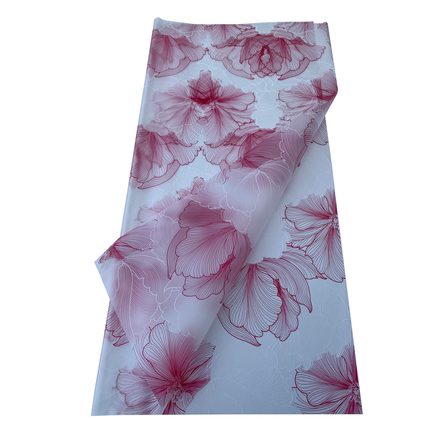 Bopp Silk Wrap: PINK FLOWER DESIGN EPP0985 (Pack of 20)(R2.45ea)
