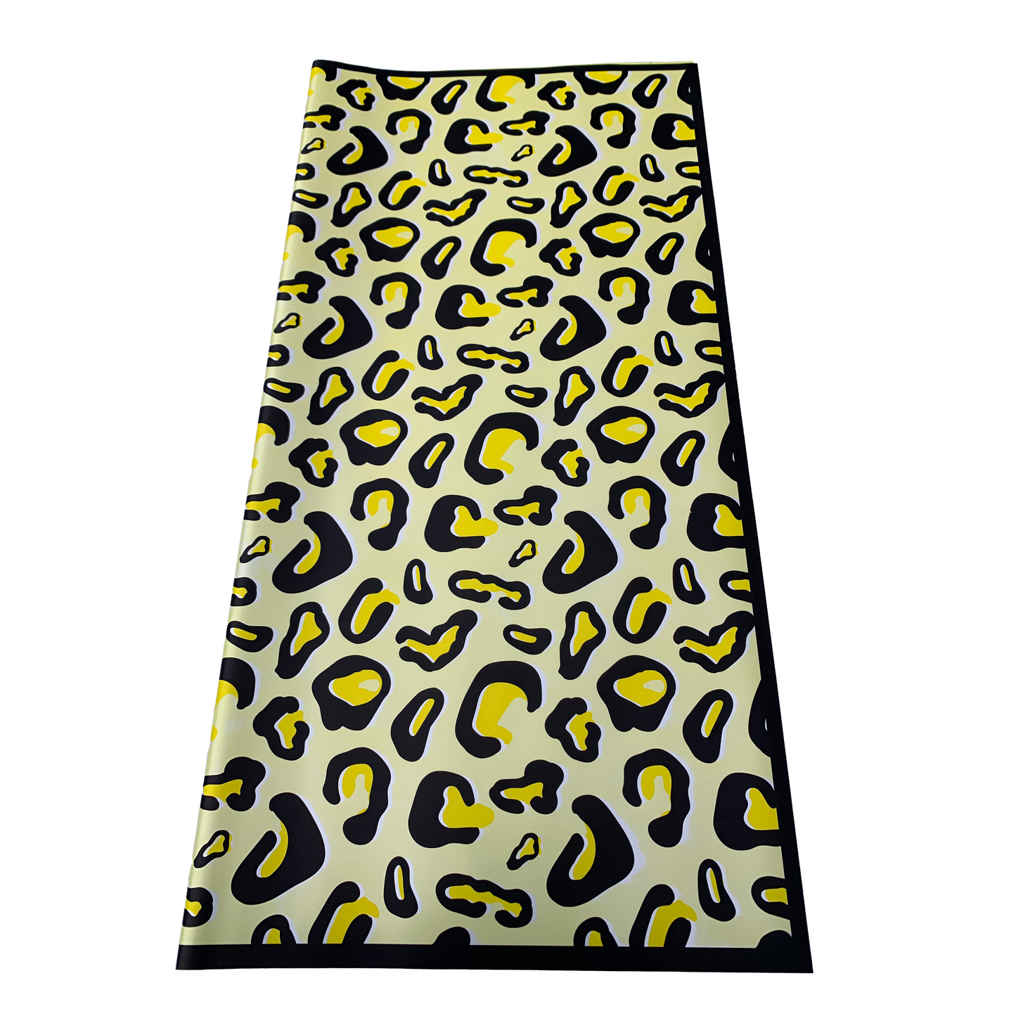 Bopp Silk Wrap: LEOPARD PRINT YELLOW EPP0895B (Pack of 20)(R2.45ea)