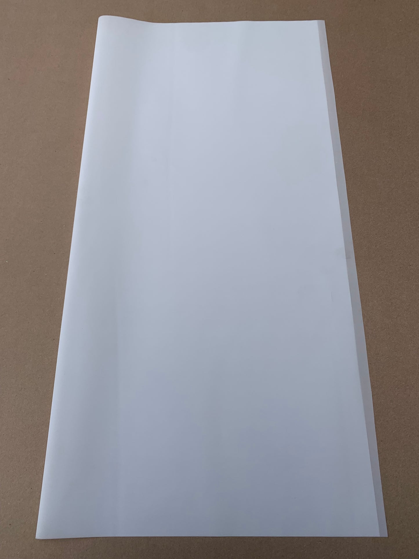 Bopp Silk Wrap: SOLID WHITE BOTH SIDES EPP1032 (Pack of 20)(R2.45ea)