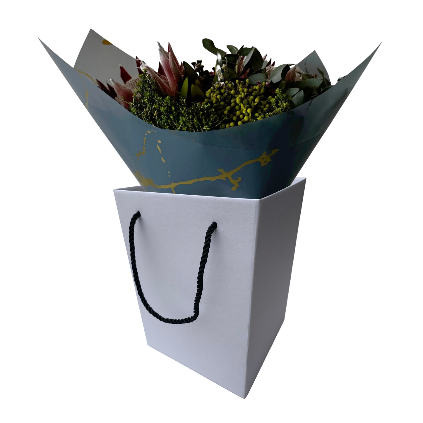White E-Flute Kraft Florist Bouquet Box 2 (Pack of 20)(R20.95 ea)