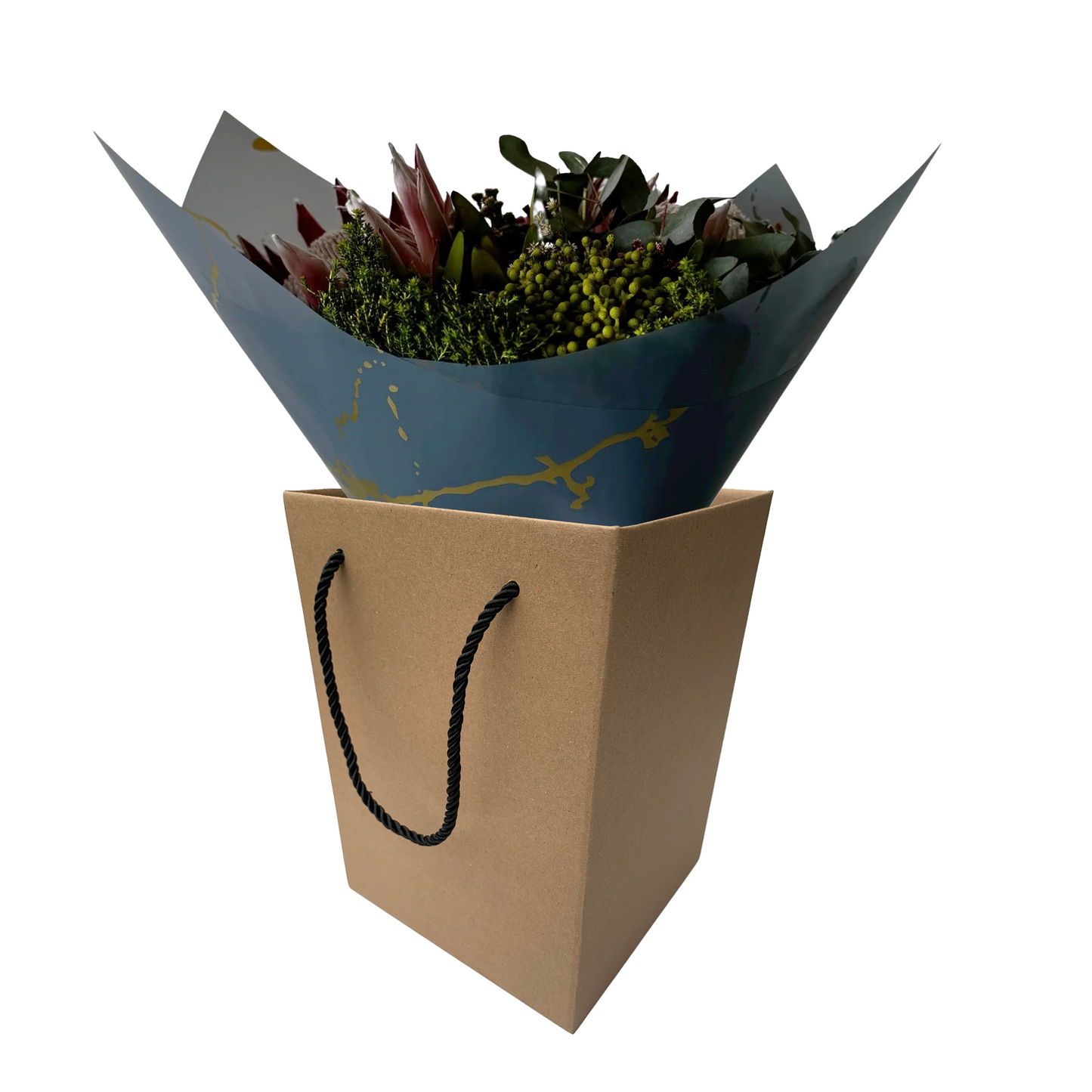 Plain E-Flute Kraft Florist Bouquet Box 2 (Pack of 20)(R20.95 ea)