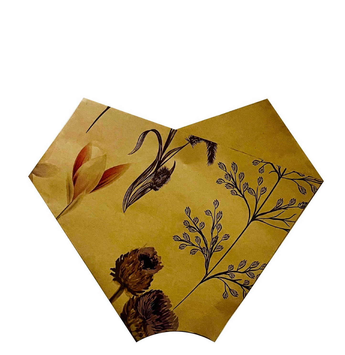 Meadow Print Eco Bouquet Drop-In Sleeve 2 (Pack of 20)