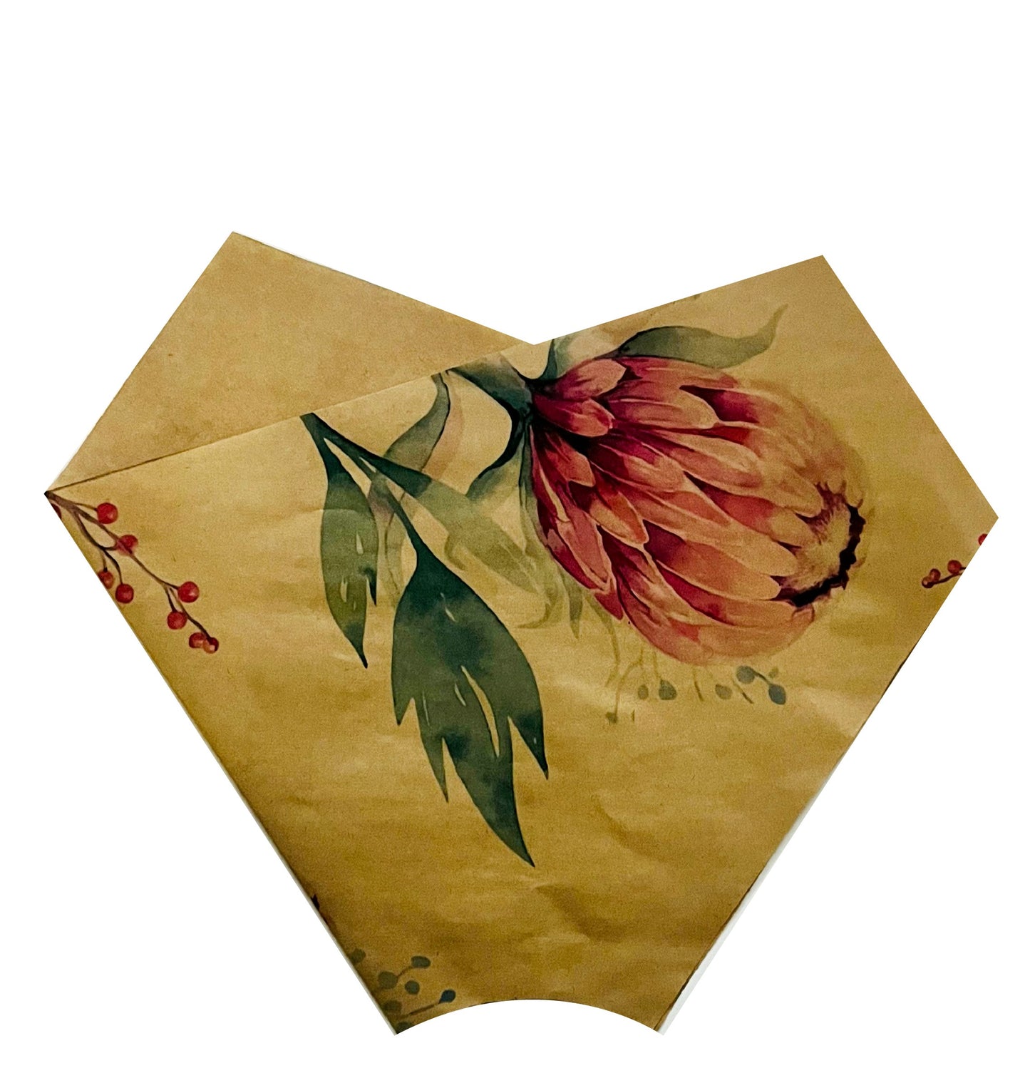 Protea Print Eco Bouquet Drop-In Sleeve 2 (60gsm)(Pack of 20)(R5.42 & R6.99)