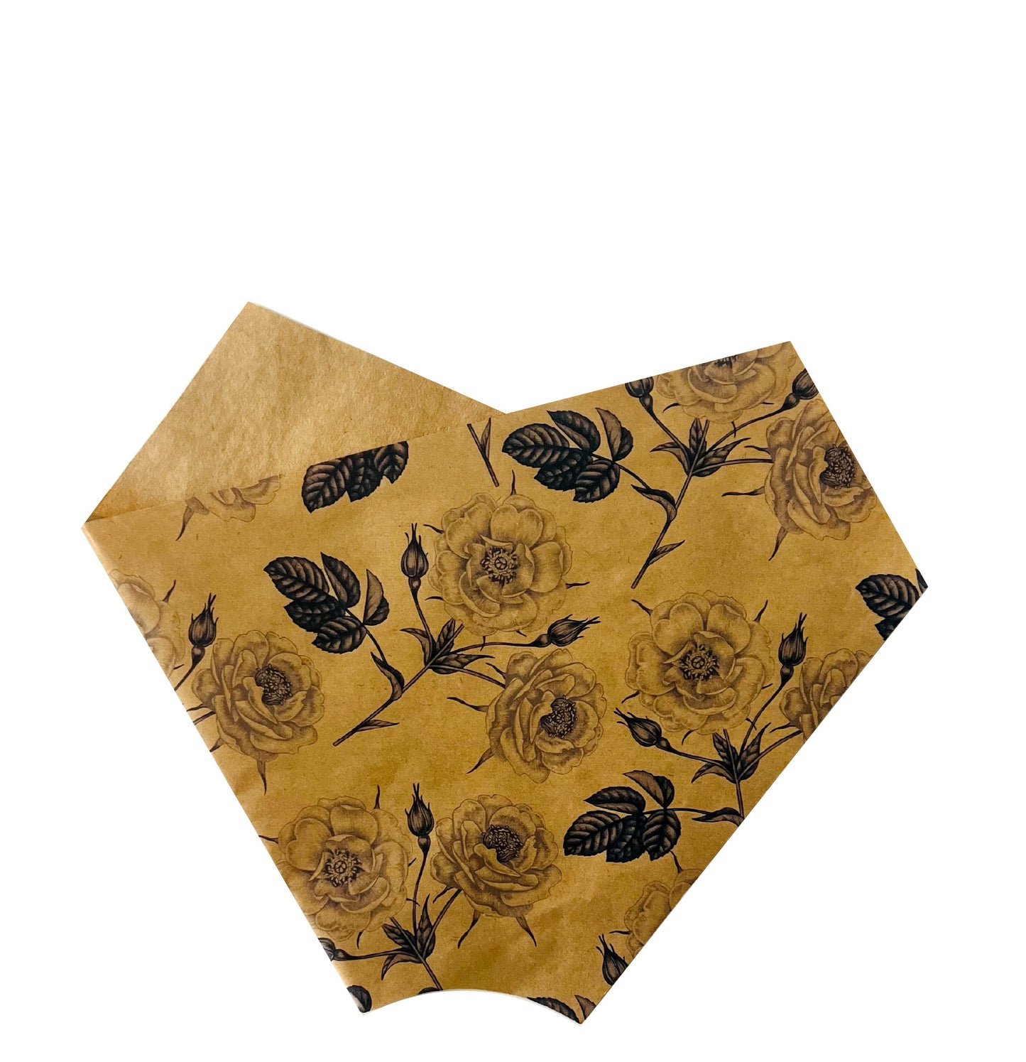 Rose Print Eco Bouquet Drop-In Sleeve 2 (Pack of 20)