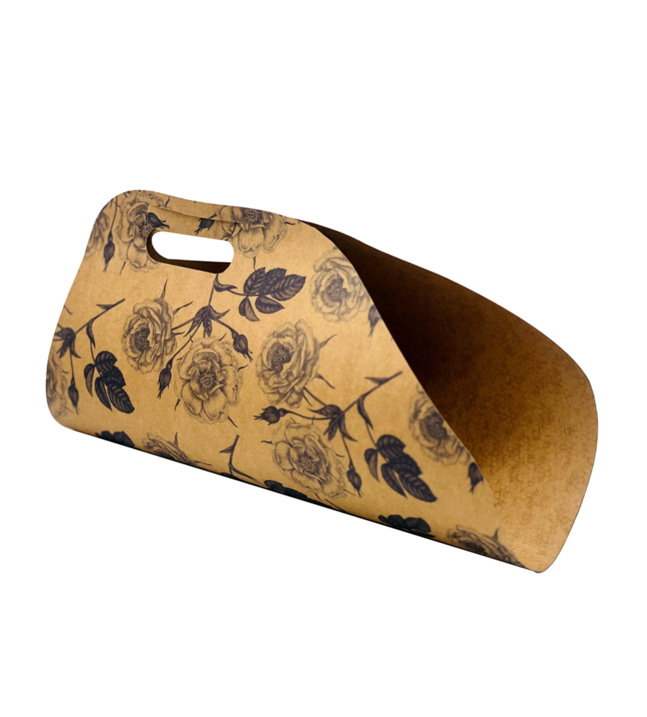 Rose Print Bouquet Delivery Carry Bag 1 (Pack of 20) (R13.15ea)