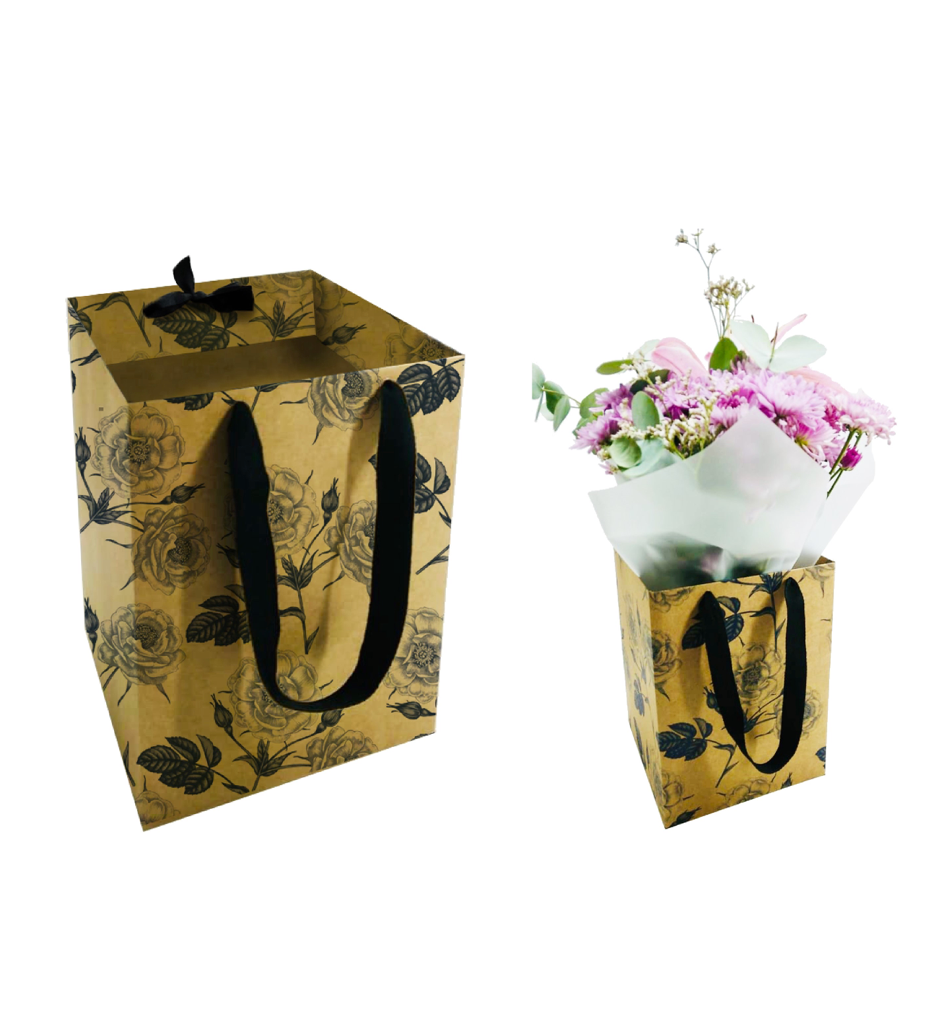 Rose Print Florist Bouquet Box 1 (Pack of 20)(R21.79 ea)