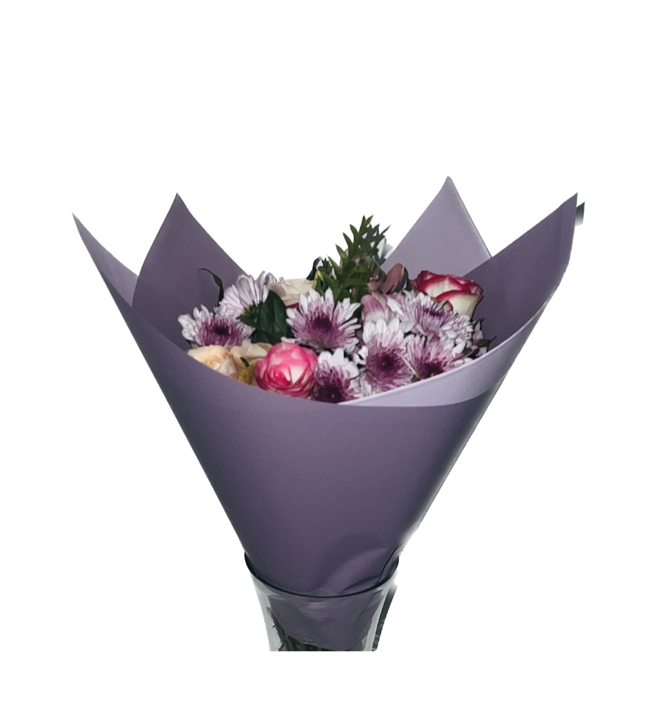 Bopp Silk Wrap: Two Tone Dark Purple and Light Purple EPP0580G (Pack of 20)(R2.45ea)