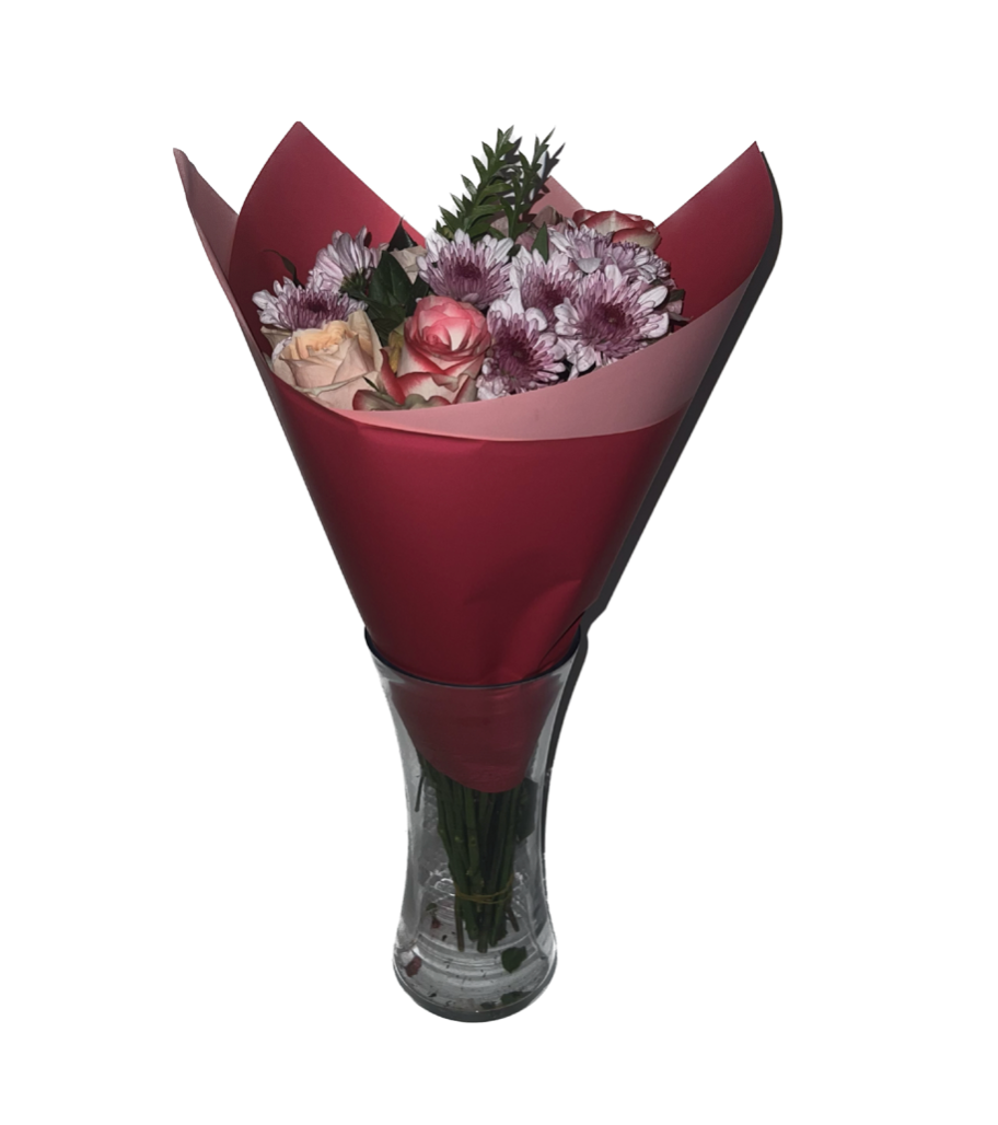 Bopp Silk Wrap: Two Tone Raspberry Pink and Light Pink EPP0580X (Pack of 20)(R2.45ea)