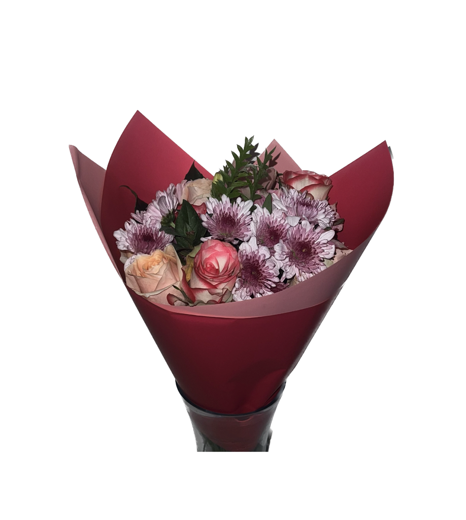 Bopp Silk Wrap: Two Tone Raspberry Pink and Light Pink EPP0580X (Pack of 20)(R2.45ea)