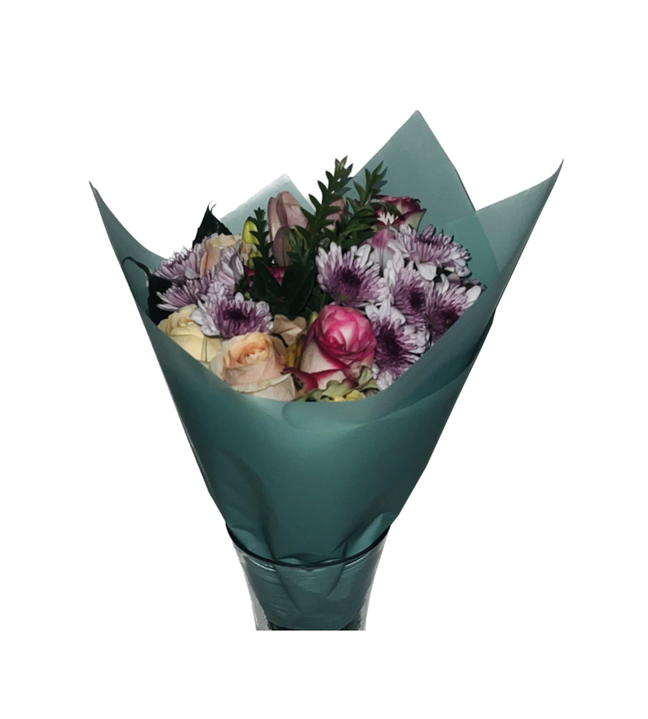 Bopp Silk Wrap: Solid Colour Transparent Green EPP0579D (Pack of 20)(R2.45ea)