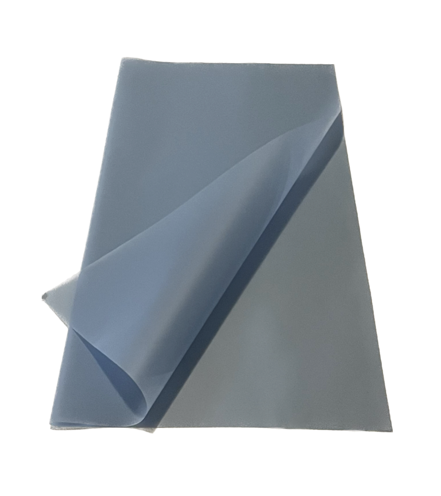 Bopp Silk Wrap: Solid Colour Transparent Sky Blue EPP0579J (Pack of 20)(R2.45ea)
