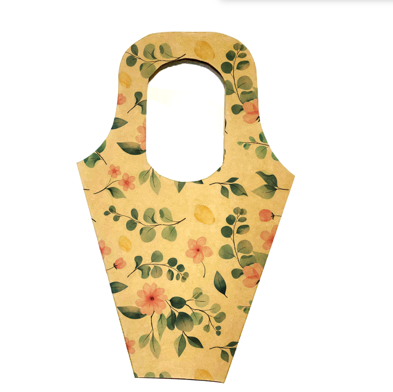 Eucalyptus Flower Print Bouquet Drop-In Carry Bag 1 (Pack of 20)