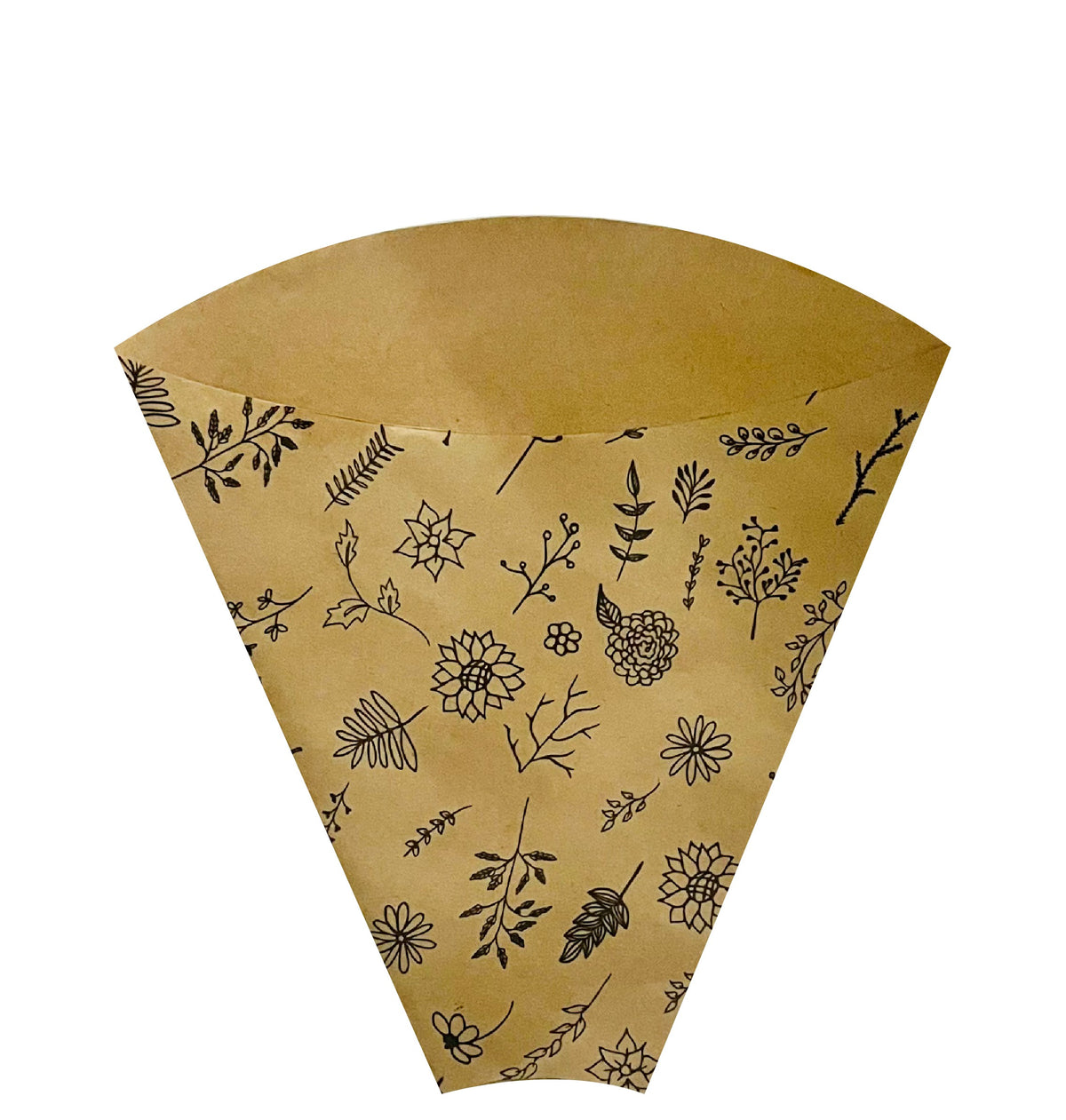 Wildflower Print Eco Bouquet Drop-In Sleeve 1 (Pack of 20)