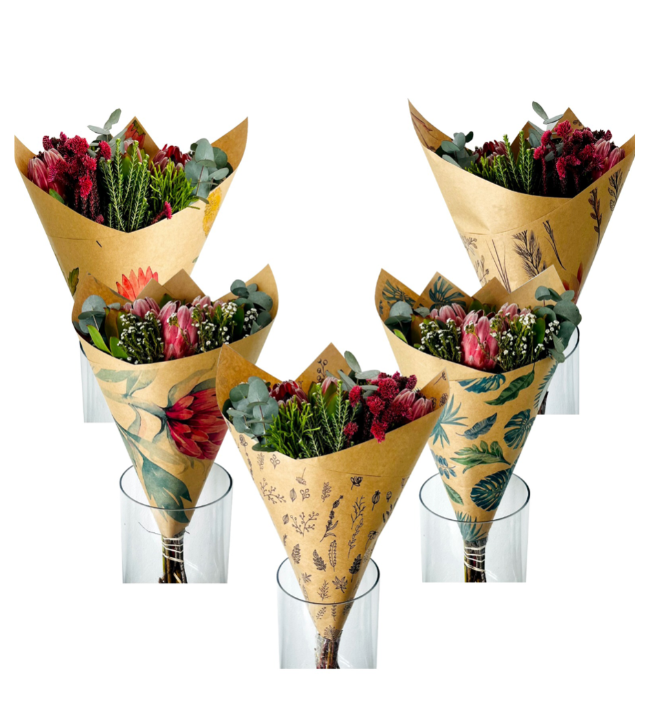 Kraft Paper Sheets For Bouquet Wrapping