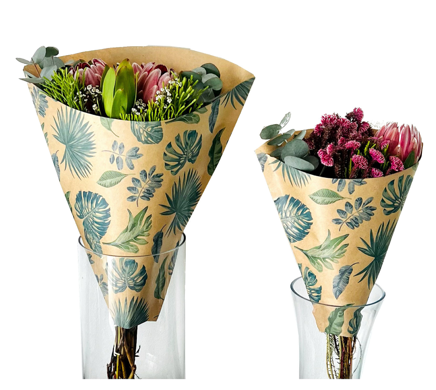 Botanical Print Eco Bouquet Drop-In Sleeve 1 (Pack of 20)