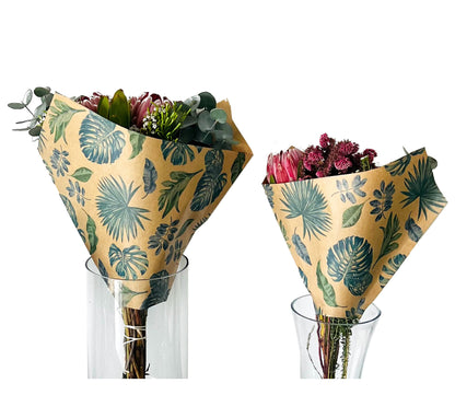 Botanical Print Eco Bouquet Drop-In Sleeve 2 (Pack of 20)