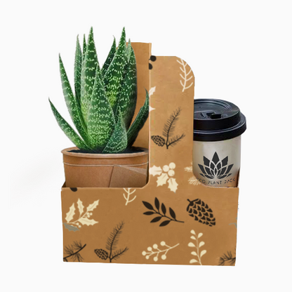B&W Pinecone Posy Coffee Flower Box 1 (Pack of 20) EPP1034A (Pack of 20)(R10.95ea)
