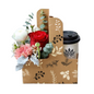 B&W Pinecone Posy Coffee Flower Box 1 (Pack of 20) EPP1034A (Pack of 20)(R10.95ea)