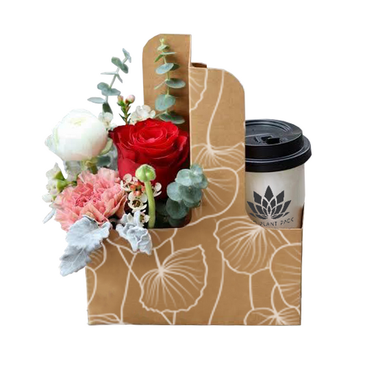 Ginko Biloba Posy Coffee Flower Box 1 (Pack of 20) EPP1034D (Pack of 20)(R10.95ea)