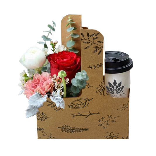 Wildflower Posy Coffee Flower Box 1 (Pack of 20) EPP1034M (Pack of 20)(R10.95ea)