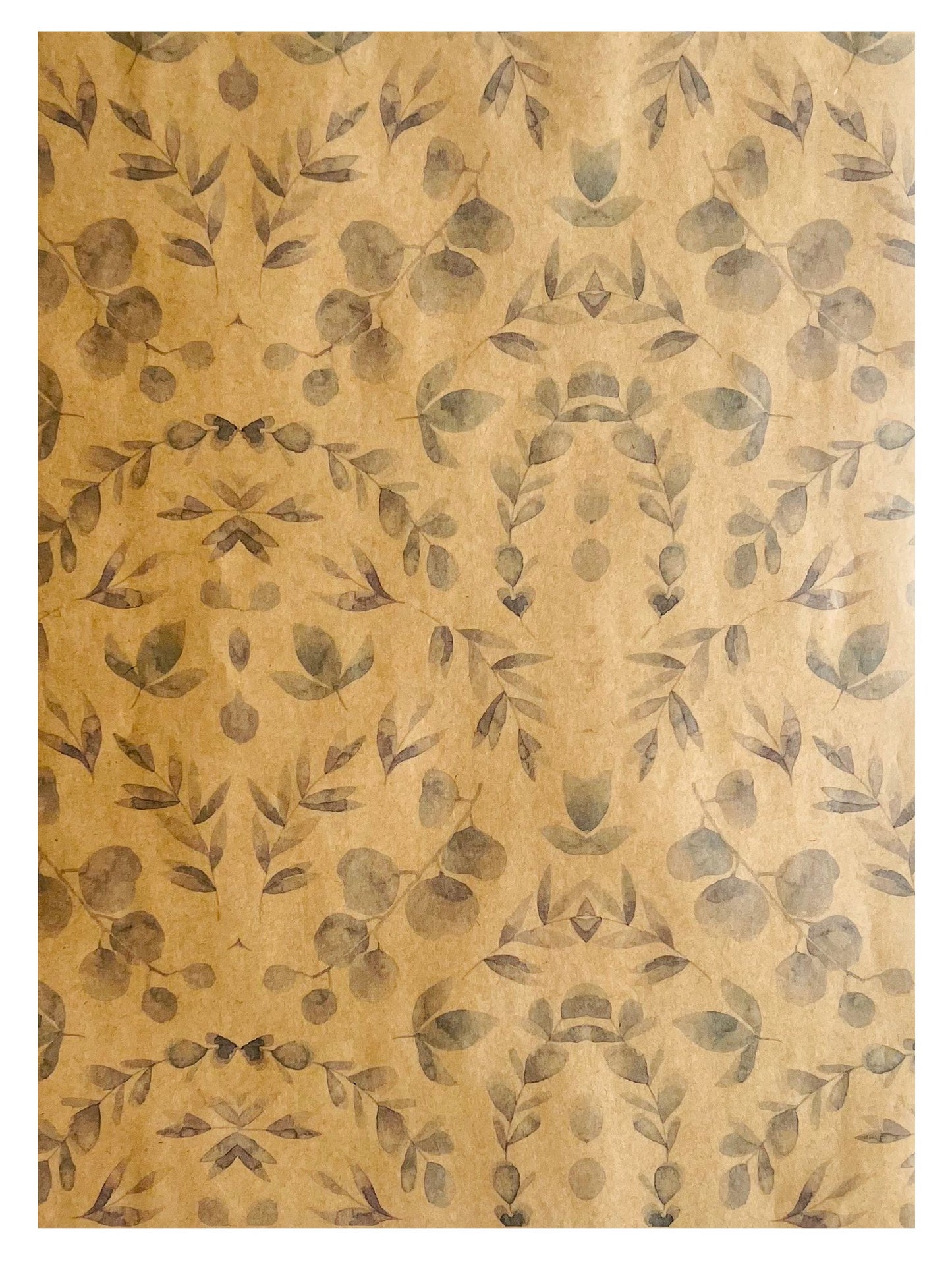 Eucalyptus Print Bouquet Drop-In Carry Bag 1 (Pack of 20)