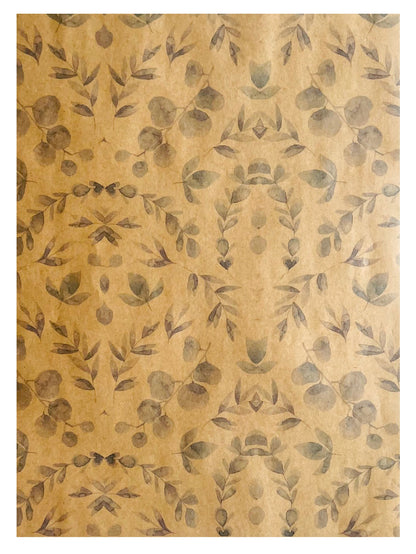 Eucalyptus Print Bouquet Carry Box 1 (Pack of 20) (R11.25ea)