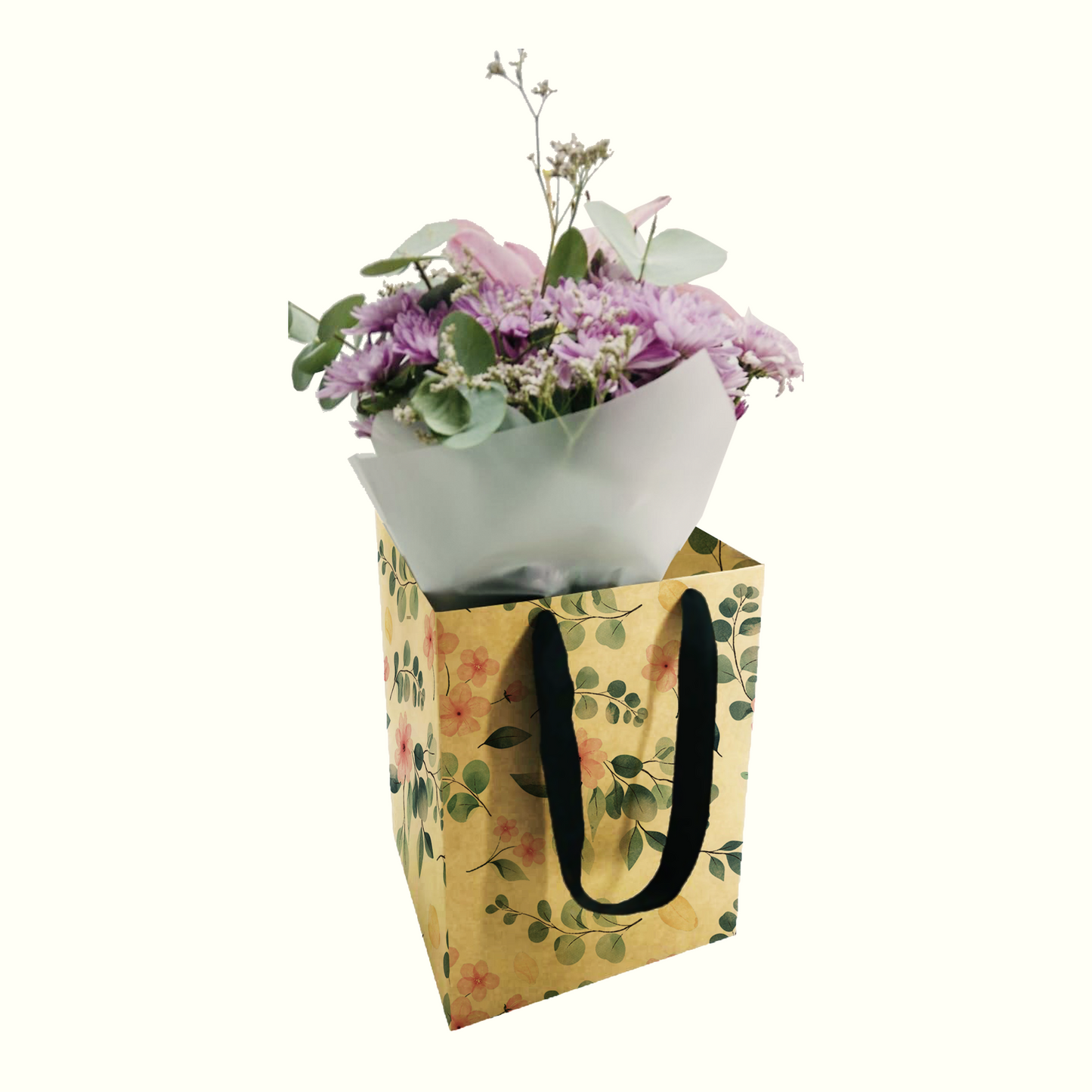 Eucalyptus Flower Print Florist Bouquet Box 1 (Pack of 20)(R21.79 ea)