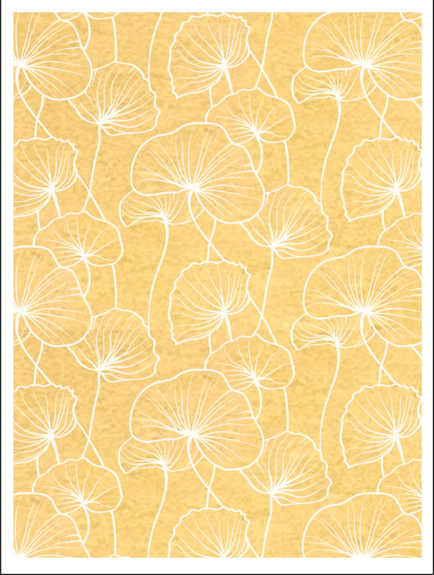 Ginkgo Biloba Print Bouquet Delivery Carry Bag 1 (Pack of 20) (R13.15ea)