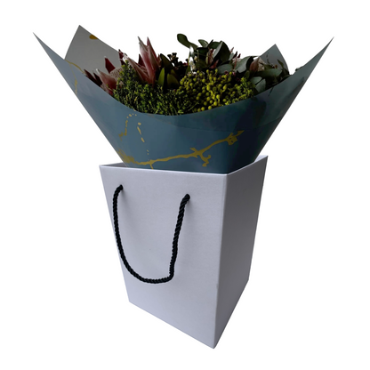 White E-Flute Kraft Florist Bouquet Box 2 (Pack of 20)(R20.95 ea)