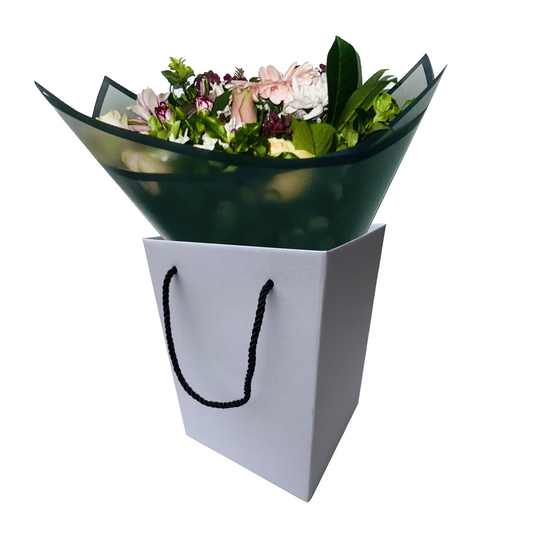 White E-Flute Kraft Florist Bouquet Box 2 (Pack of 20)(R20.95 ea)