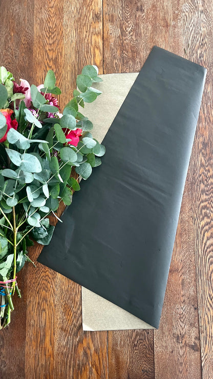 Black Print 80gsm Kraft Paper Sheets (Pack of 250 sheets)(R2.59c Per Sheet)