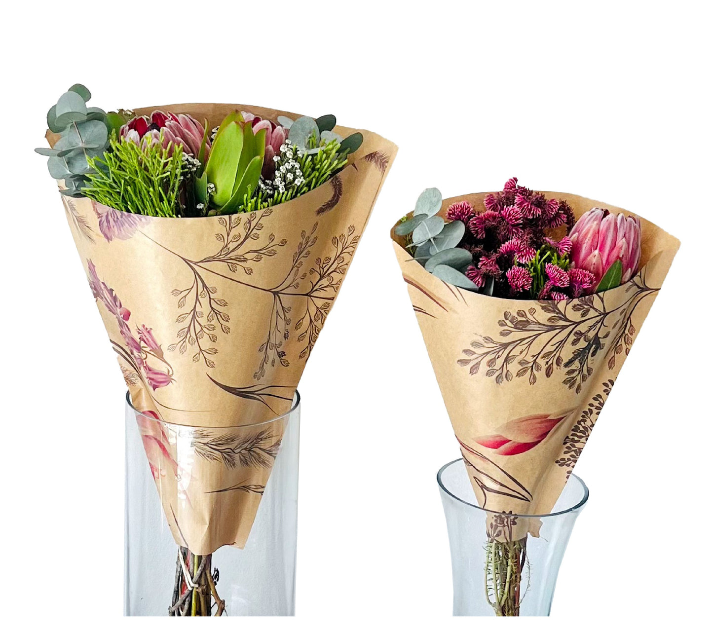 Meadow Print Eco Bouquet Drop-In Sleeve 1 (Pack of 20)