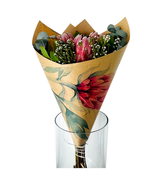 Protea Print 60gsm Kraft Paper Sheets (Pack of 200 sheets)(R2.59c Per Sheet)