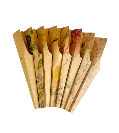 Fynbos Print Single Rose Drop-In Sleeve (Pack of 20) (R7.46ea)
