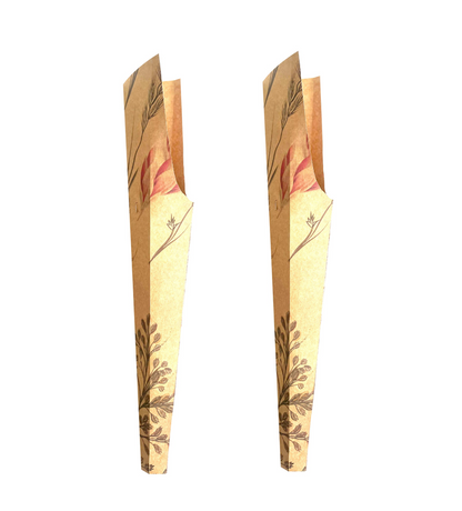 Meadow Print Single Rose Drop-In Sleeve (Pack of 20) (R7.46ea)
