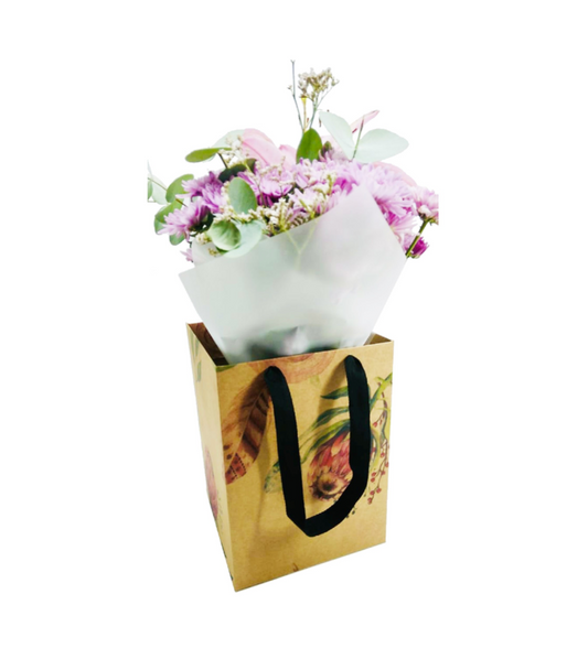 Protea Print Florist Bouquet Box 1 (Pack of 20)(R21.79 ea)
