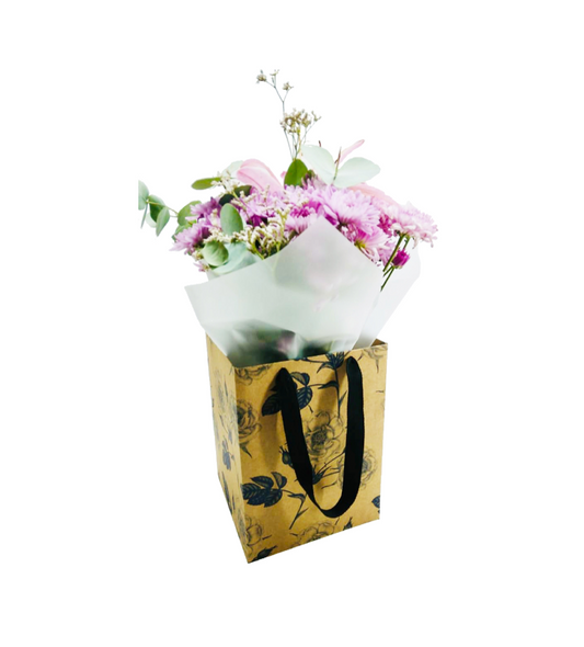 Rose Print Florist Bouquet Box 1 (Pack of 20)(R21.79 ea)