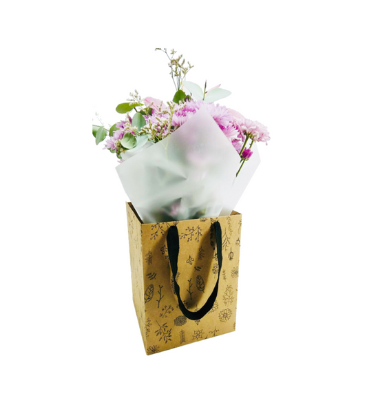 Wildflower Print Florist Bouquet Box 1 (Pack of 20)(R21.79 ea)