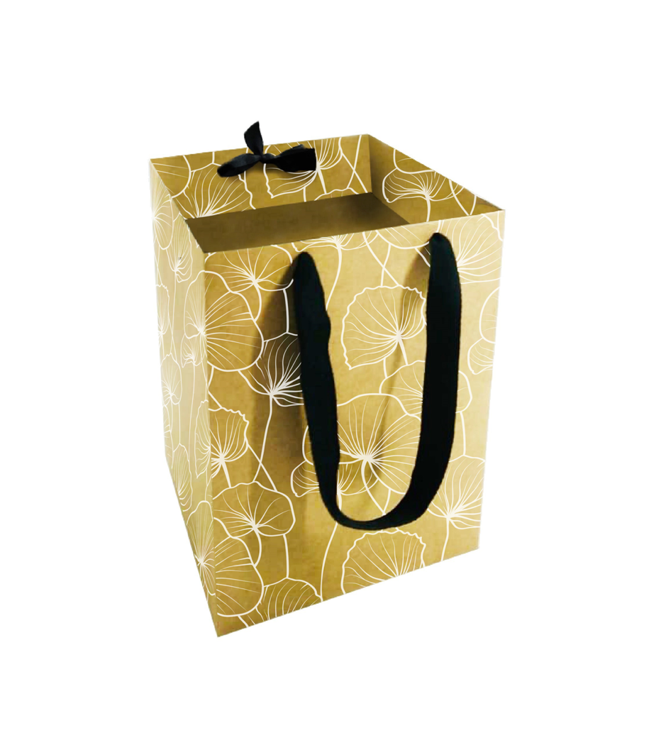 Ginkgo Biloba Print Florist Bouquet Box 1 (Pack of 20)(R21.79 ea)