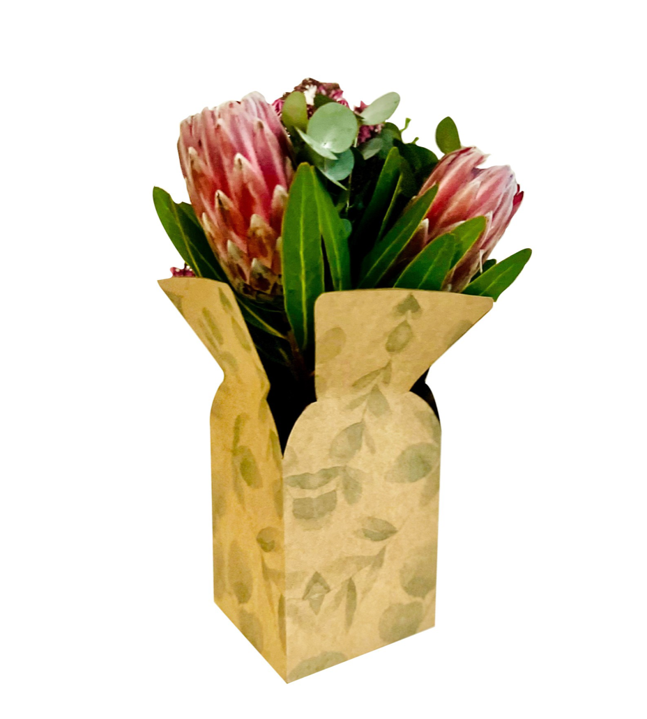 Eucalyptus Print Posy Flower Box 1 (Pack of 20) – Eco Plant Pack