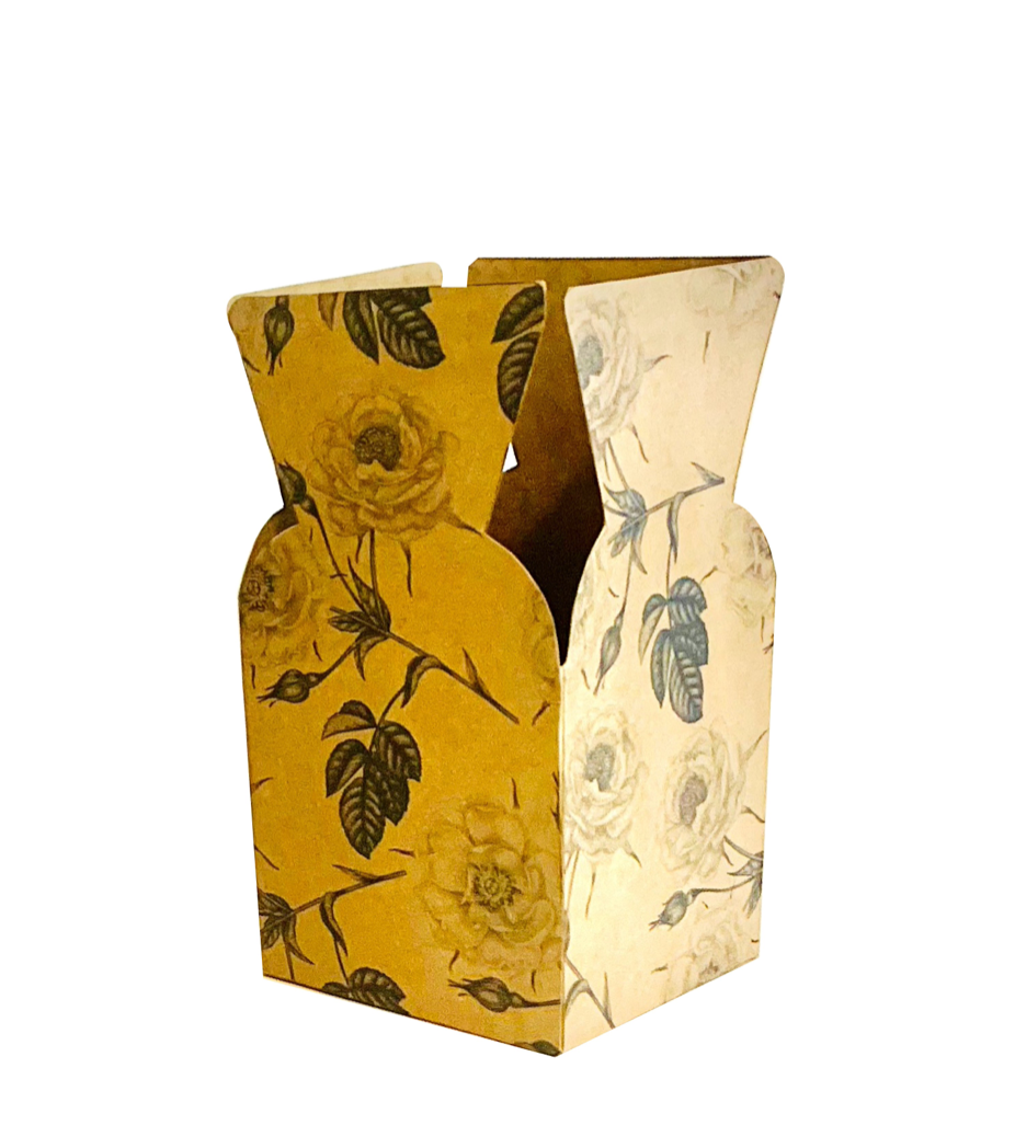 Rose Print Posy Flower Box 1 (Pack of 20)