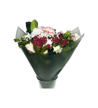 Bopp Silk Wrap: Transparent Silver with Solid Silver Border EPP0586A (Pack of 20)(R2.45ea)