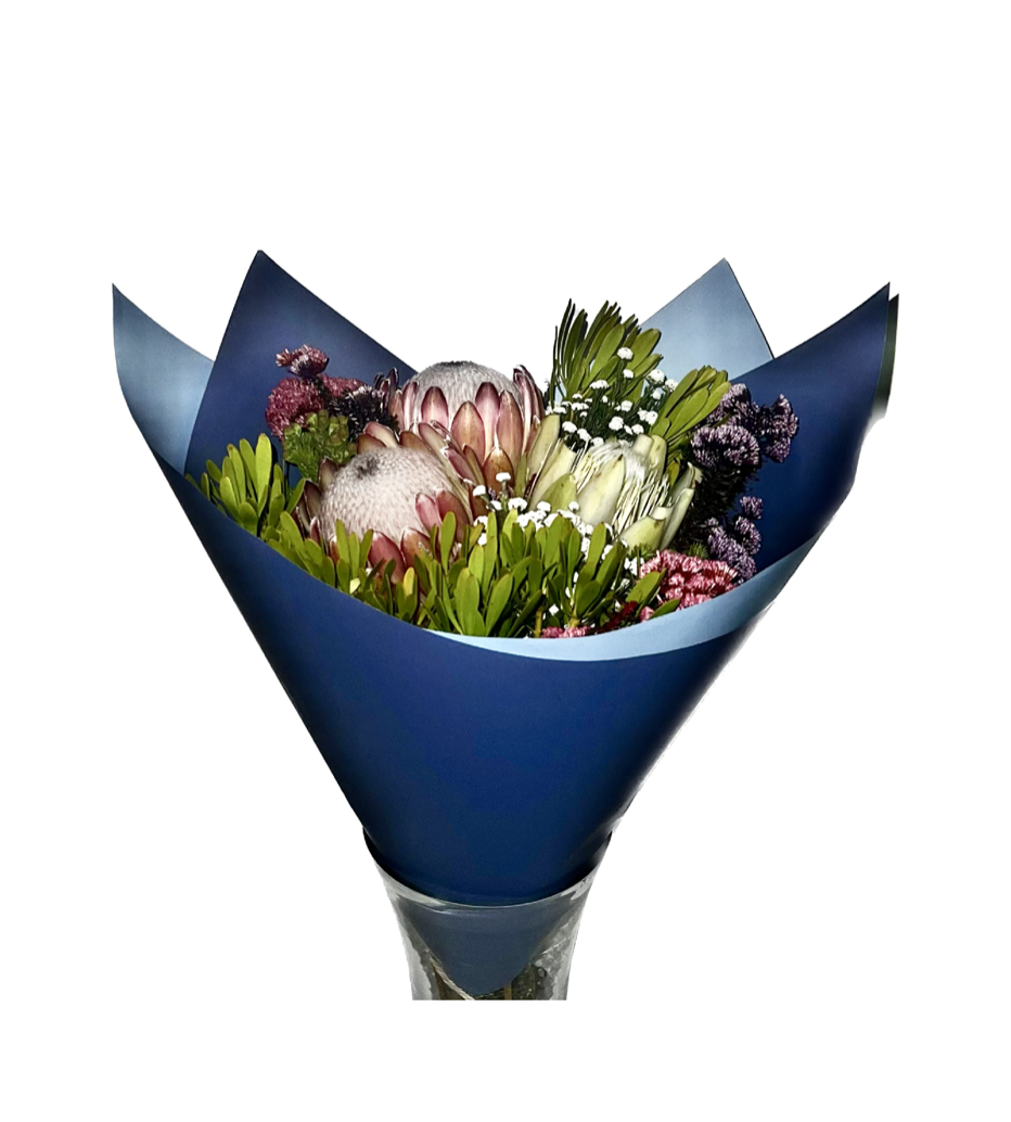 Bopp Silk Wrap: Two Tone Dark Blue and Light Blue EPP0581H (Pack of 20)(R2.45ea)